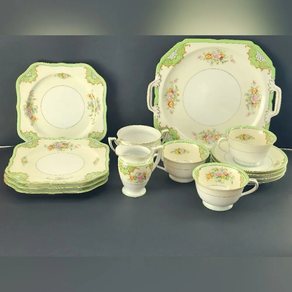 Vintage Noritake 14 pc dinnerware Set